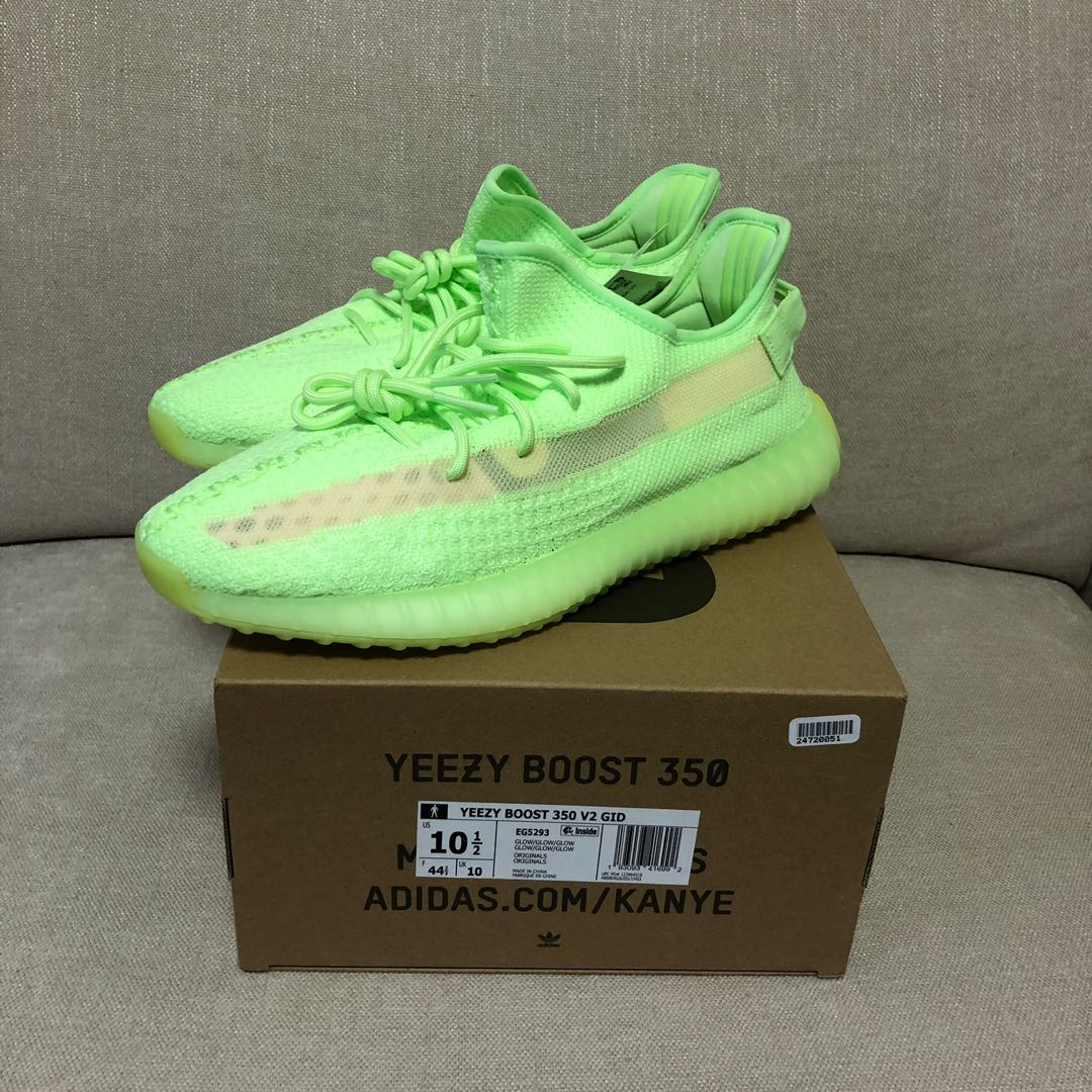 Adidas yeezy boost 35 v2 glow mens sales
