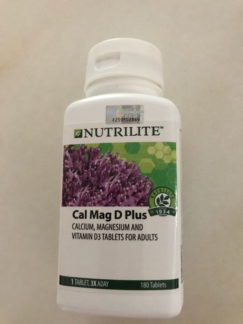 Amway calcium & Vitamin D, Health & Nutrition, Health Supplements