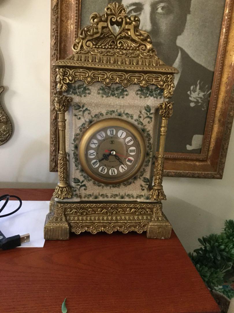 Antique Looking Vintage Clock Home Furniture Home Decor On