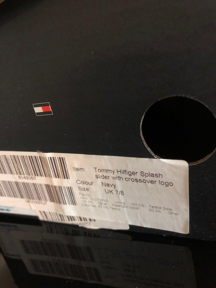 Tommy hilfiger splash sales sliders in navy