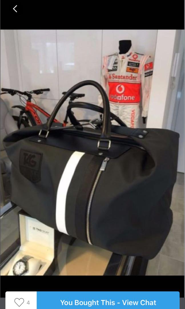 tag heuer duffle bag