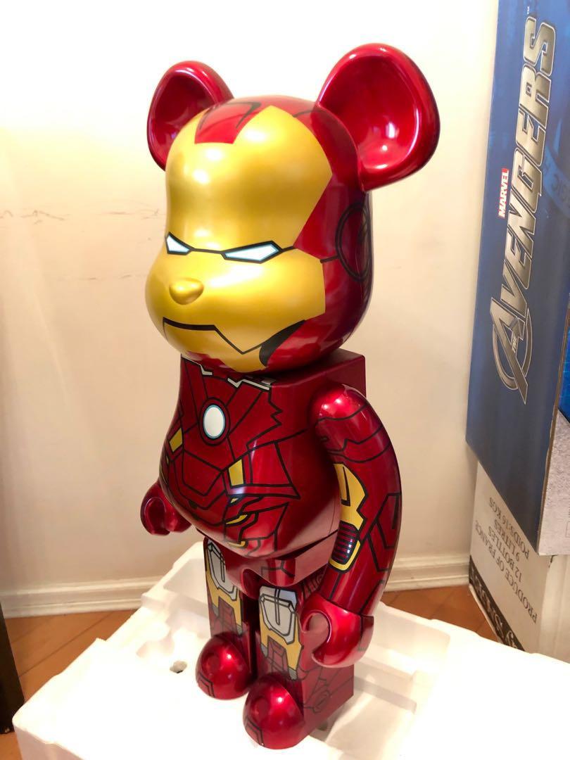 BE@RBRICK IRON MAN MARK VII DAMAGE 1000％ - フィギュア