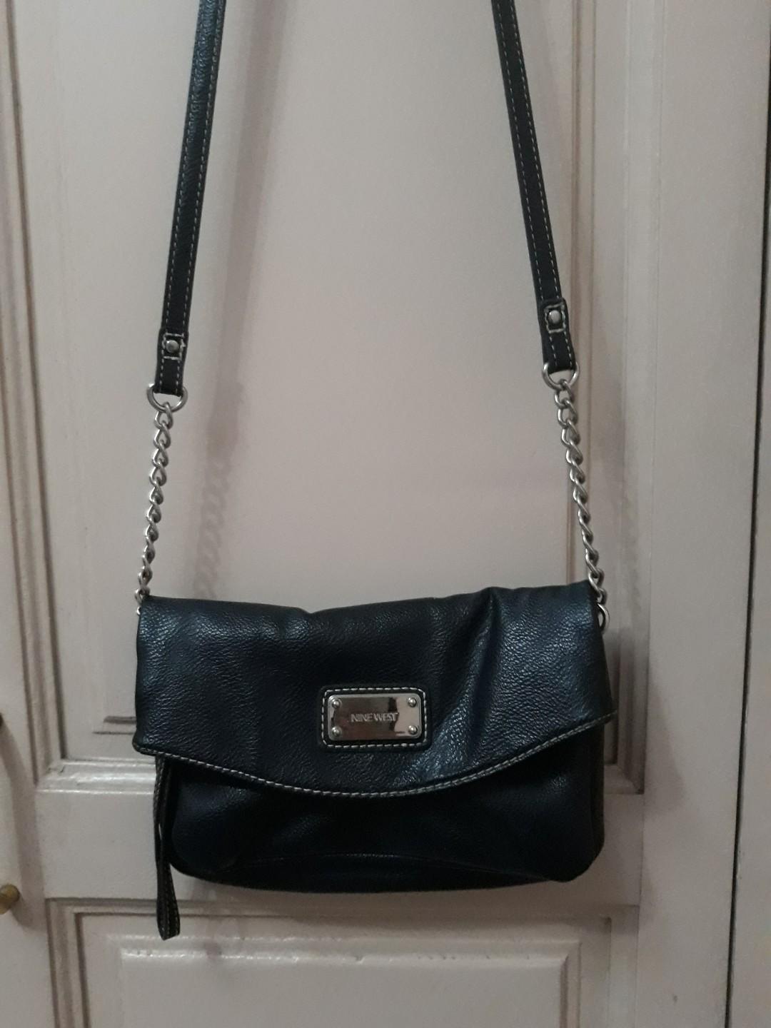nine west sling bag black