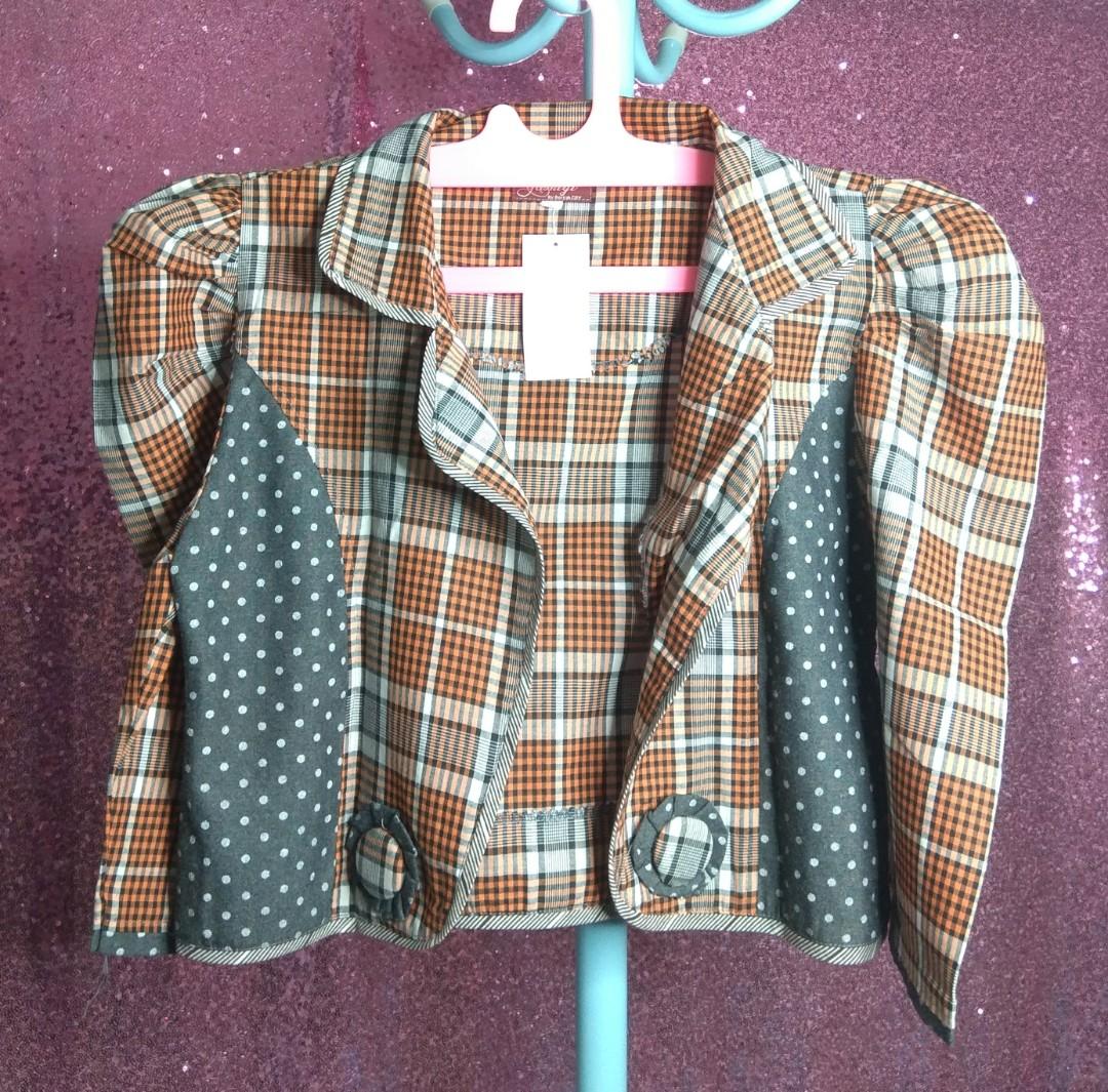 Blazer Casual Pria Blazer Pria Modern Blazer Denim Vintage