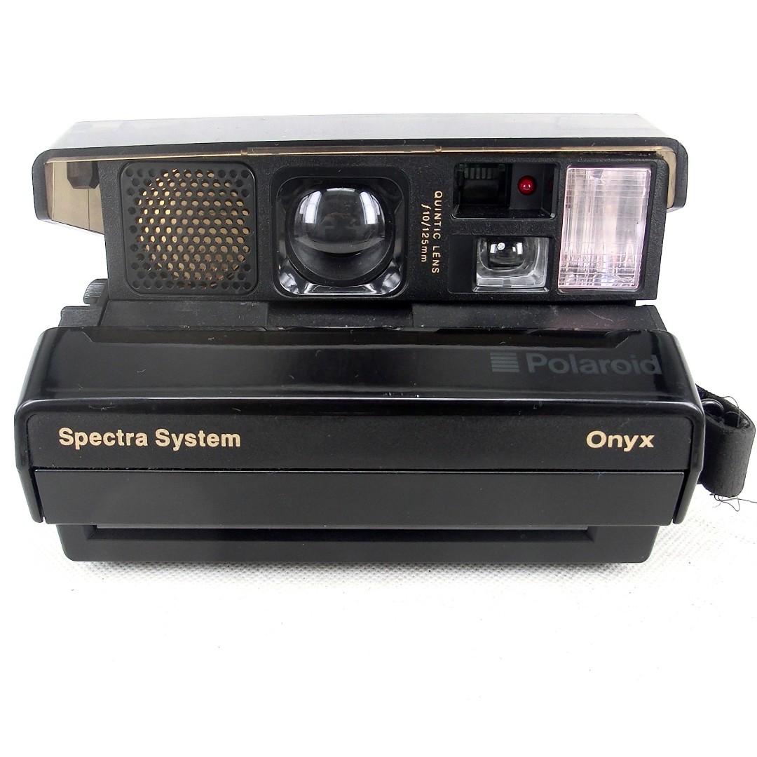 Bmc Used Polaroid Spectra System Onyx Instant Camera Photography Cameras On Carousell