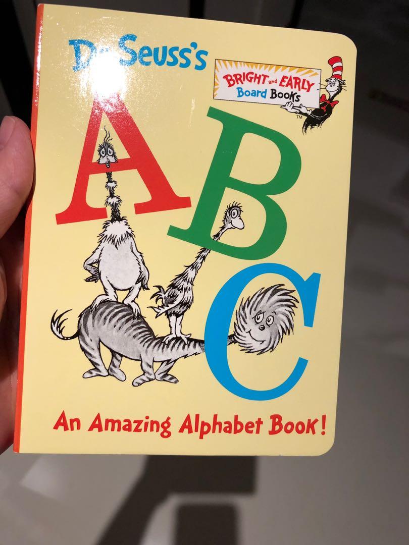 Bn Dr Seuss S Abc An Amazing Alphabet Book Hobbies Toys Books Magazines Children S Books On Carousell