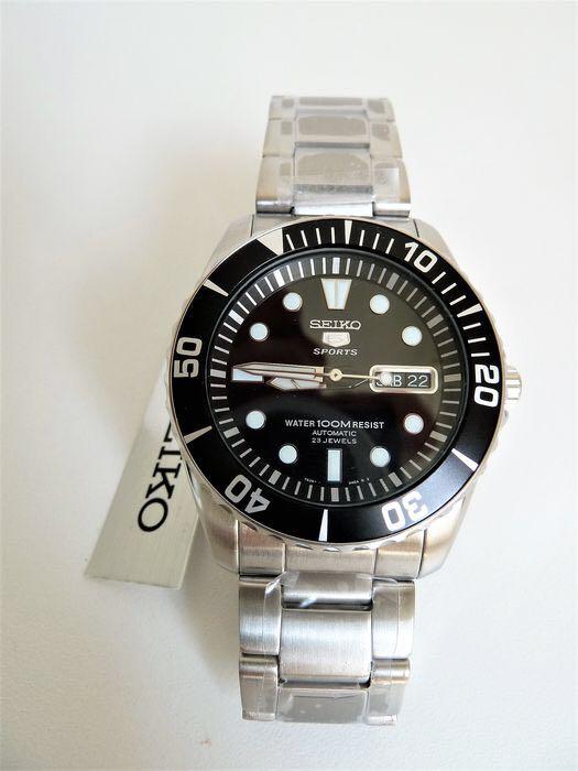 Seiko 5 sports automatic 23 top jewels snzf17 snzf17k1 snzf17k men's watch