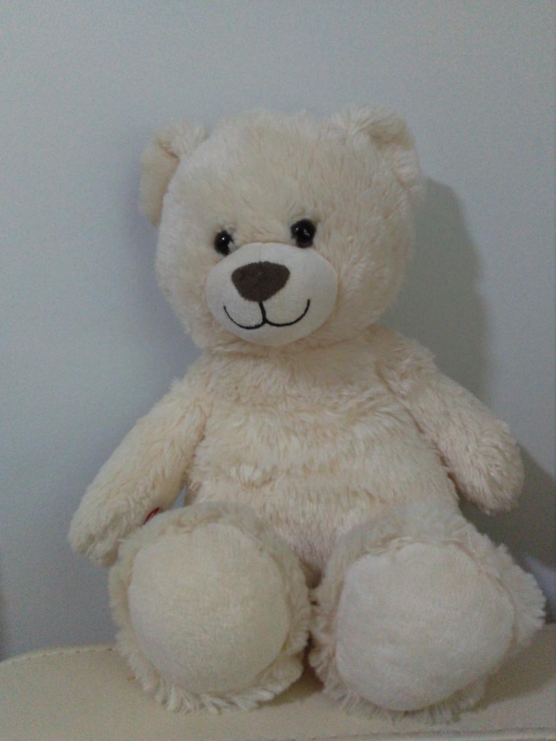 cream colour teddy bear