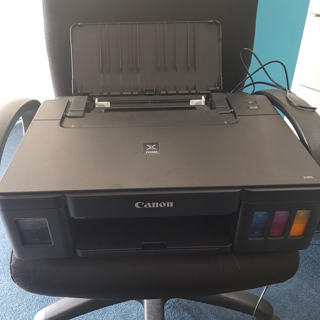 Canon Pixma G1010 For Sale Printhead Cartridge Black Color Needs To Be Replaced Computers Tech Printers Scanners Copiers On Carousell