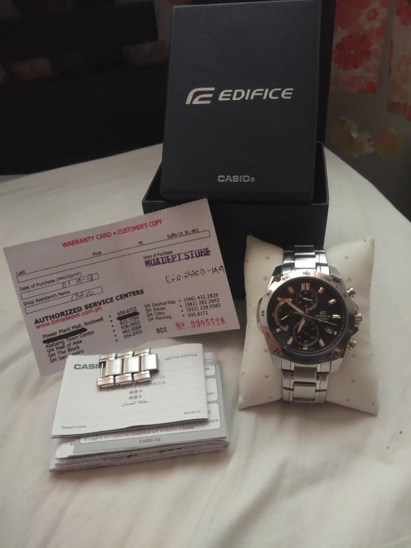 Casio edifice
