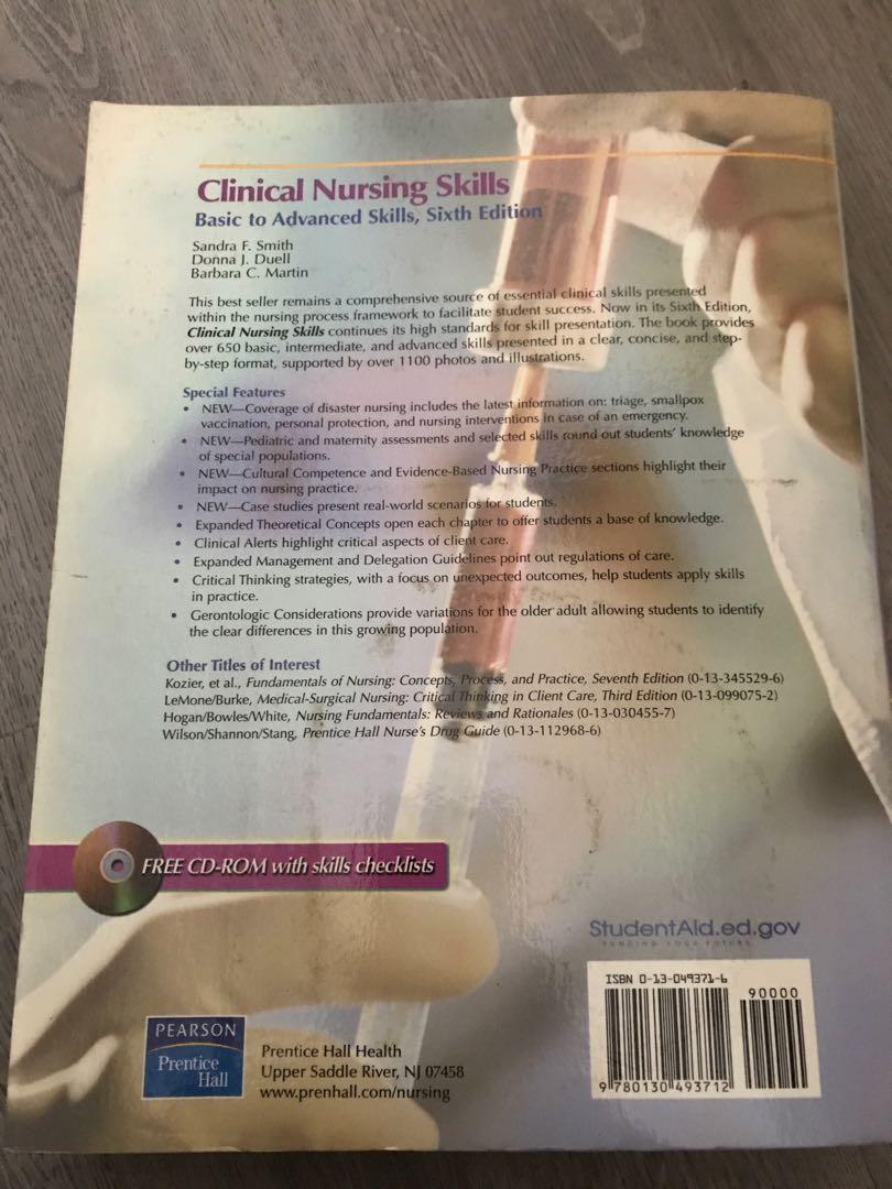 Clinical Nursing Skills Books Stationery Textbooks