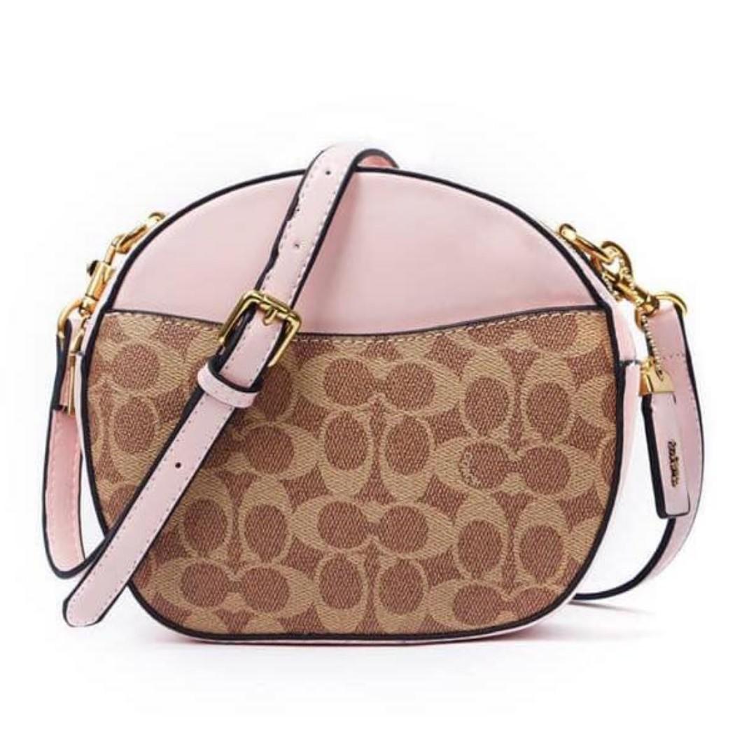 coach round crossbody