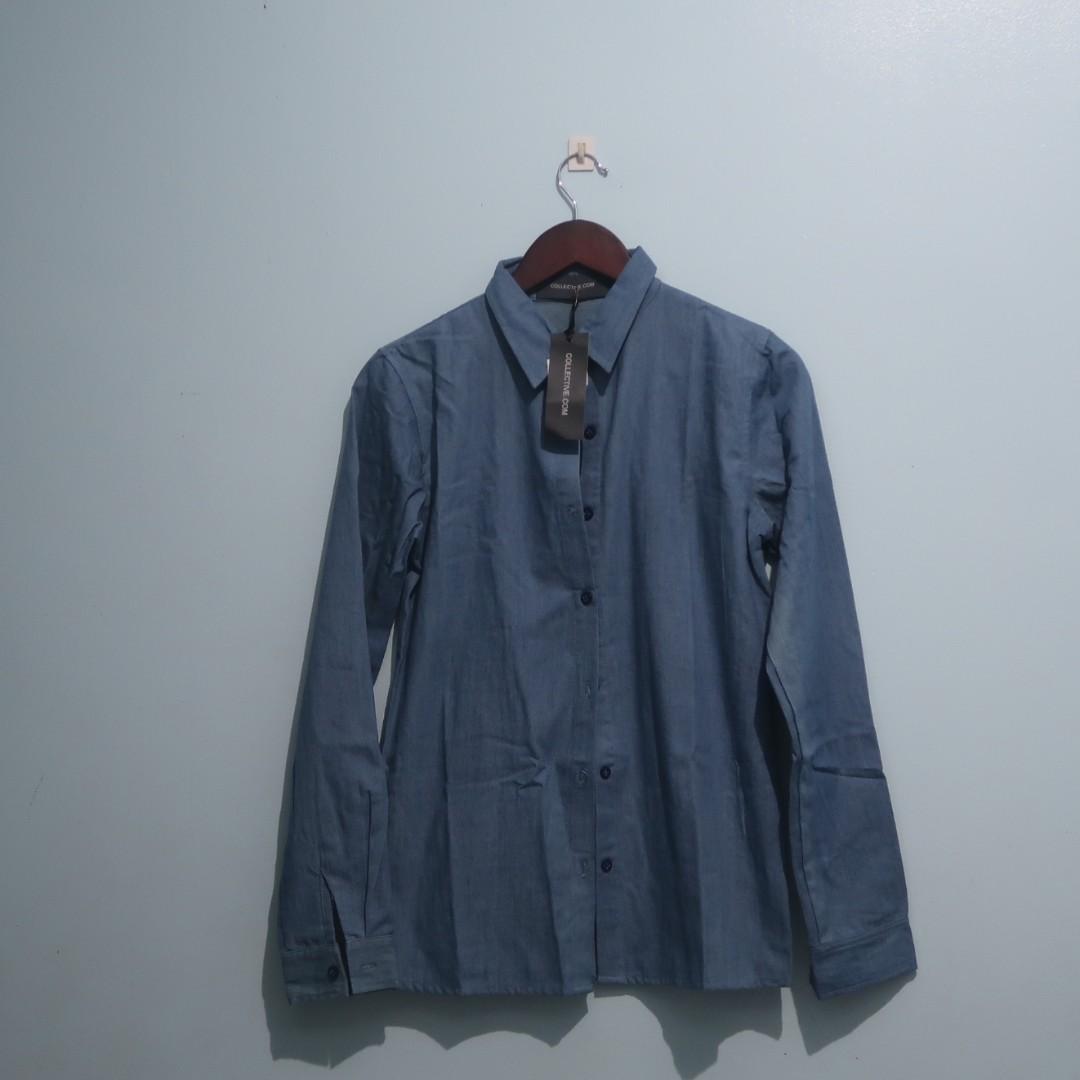 collective.com Denim/Jean Long Sleeves - BNWT (Category: Longsleeves) located in Quezon City. Submitted by freshthreadsmnl (Listing ID 234365353, Image 3). Description: Bought in Zalora for Php 1k+ selling it for Php 280, brand new with tags. No issues..