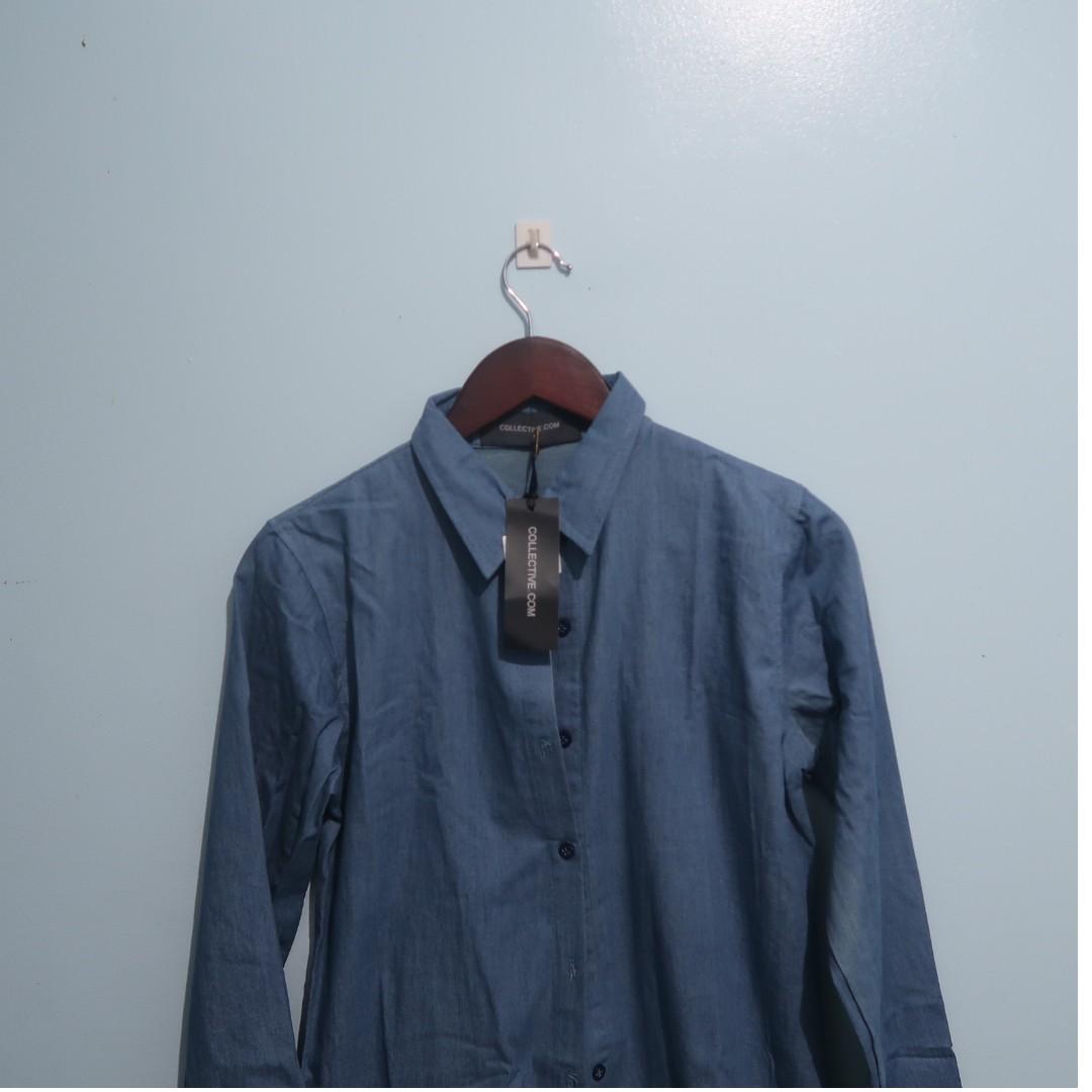 collective.com Denim/Jean Long Sleeves - BNWT (Category: Longsleeves) located in Quezon City. Submitted by freshthreadsmnl (Listing ID 234365353, Image 2). Description: Bought in Zalora for Php 1k+ selling it for Php 280, brand new with tags. No issues..