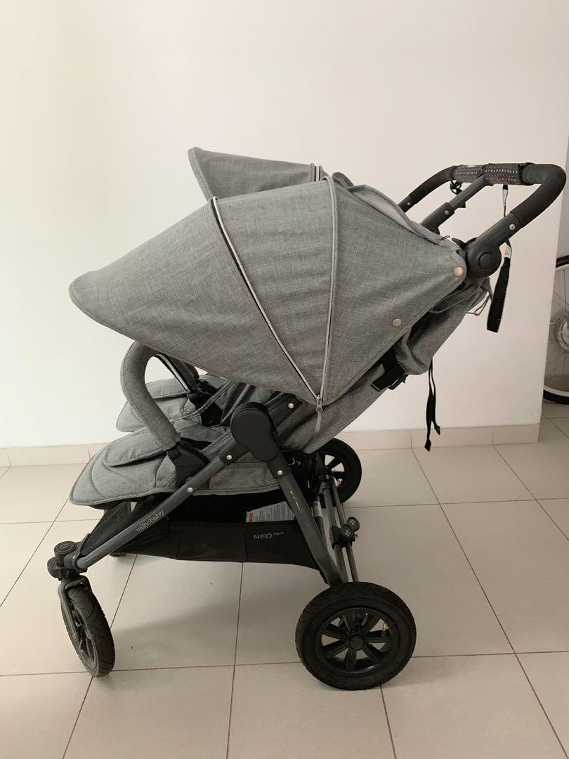 Valco neo twin double store stroller