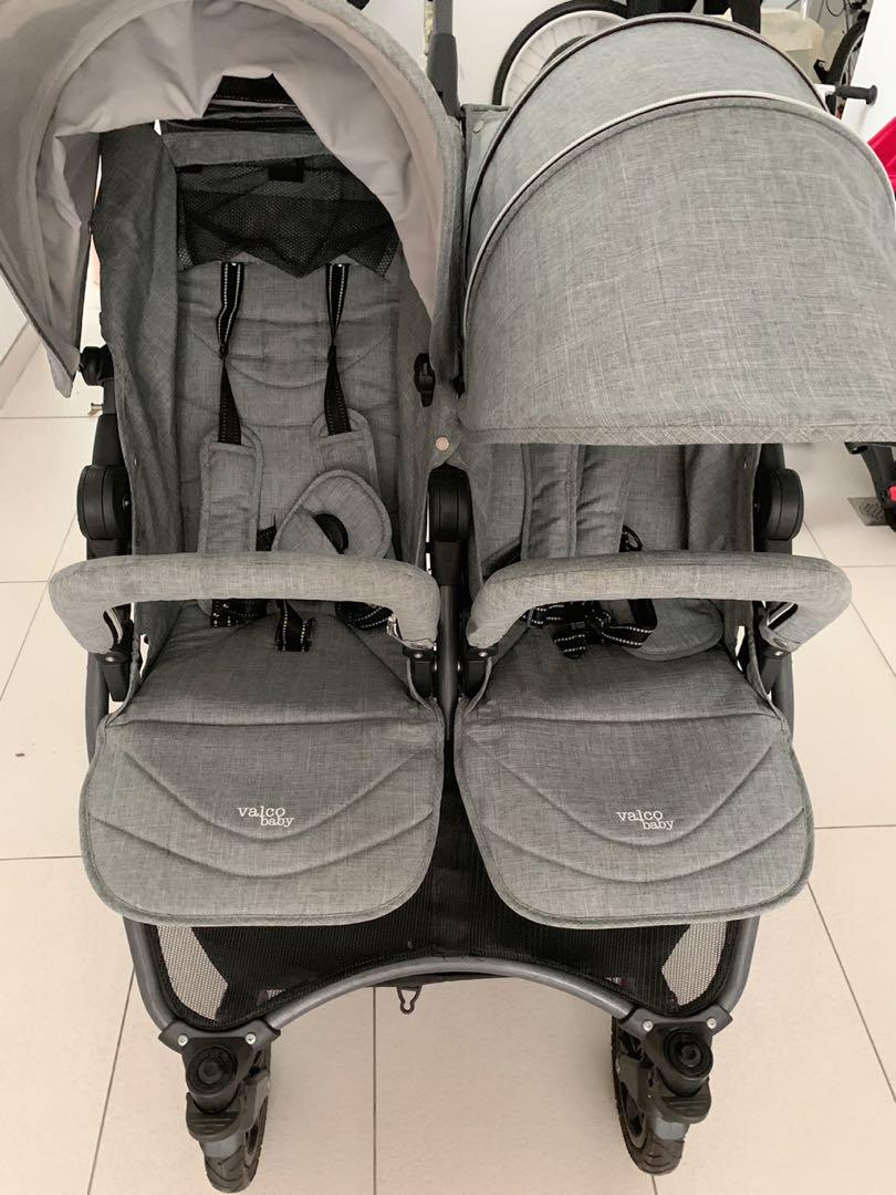 Direct Import from US Valco Baby Neo Twin Tailor Made Grey