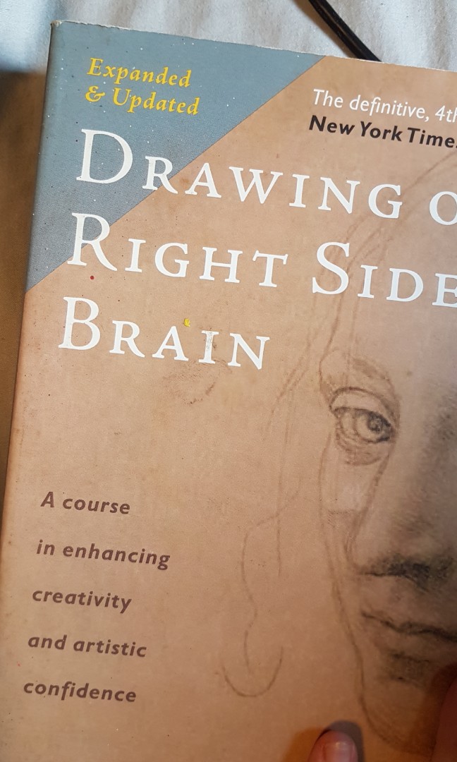 Drawing On The Right Side Of The Brain Books Stationery Non Fiction On Carousell