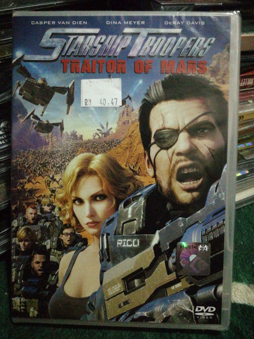 DVD STARSHIP TROOPERS TRAITOR OF Mars CAROUSELLAND, Hobbies & Toys