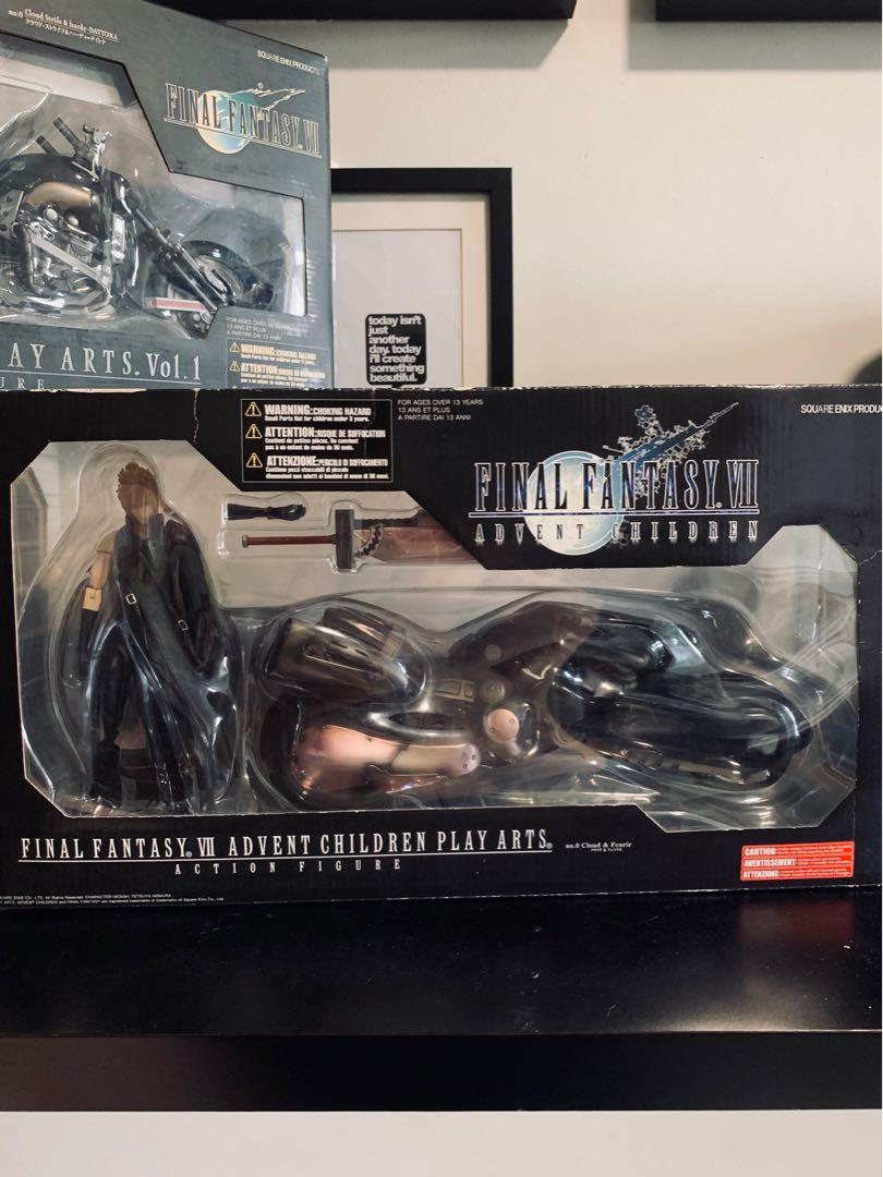 FIGURINE FINAL FANTASY VII (FF7) Advent Children Cloud + Fenrir