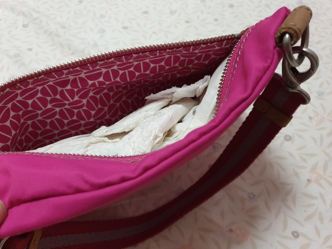 Fossil lunch bag / clutch, Women's Fashion, Bags & Wallets, Clutches on