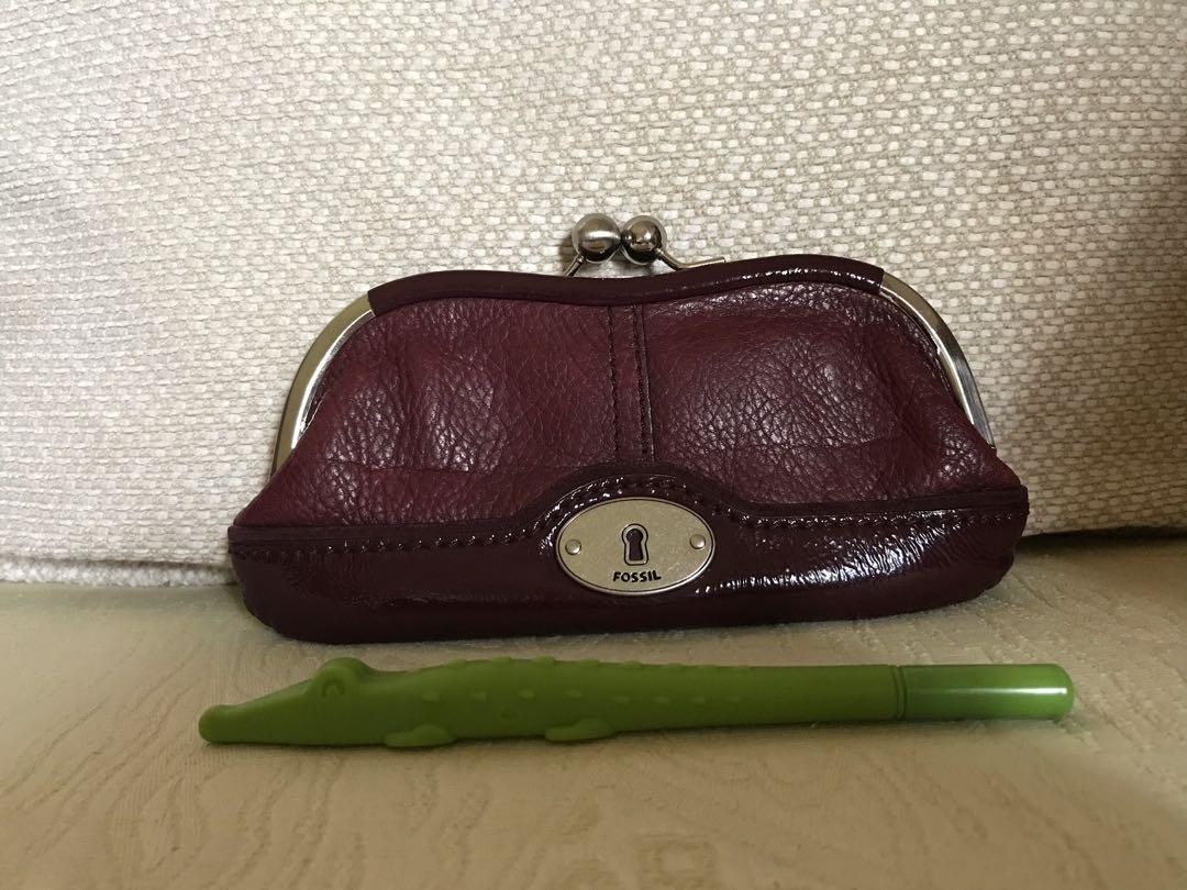 Fossil maddox large coin purse Women s Fashion Bags Wallets