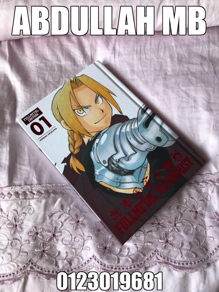 Fullmetal Alchemist Fullmetal Edition Vol 1 Books Stationery Comics Manga On Carousell