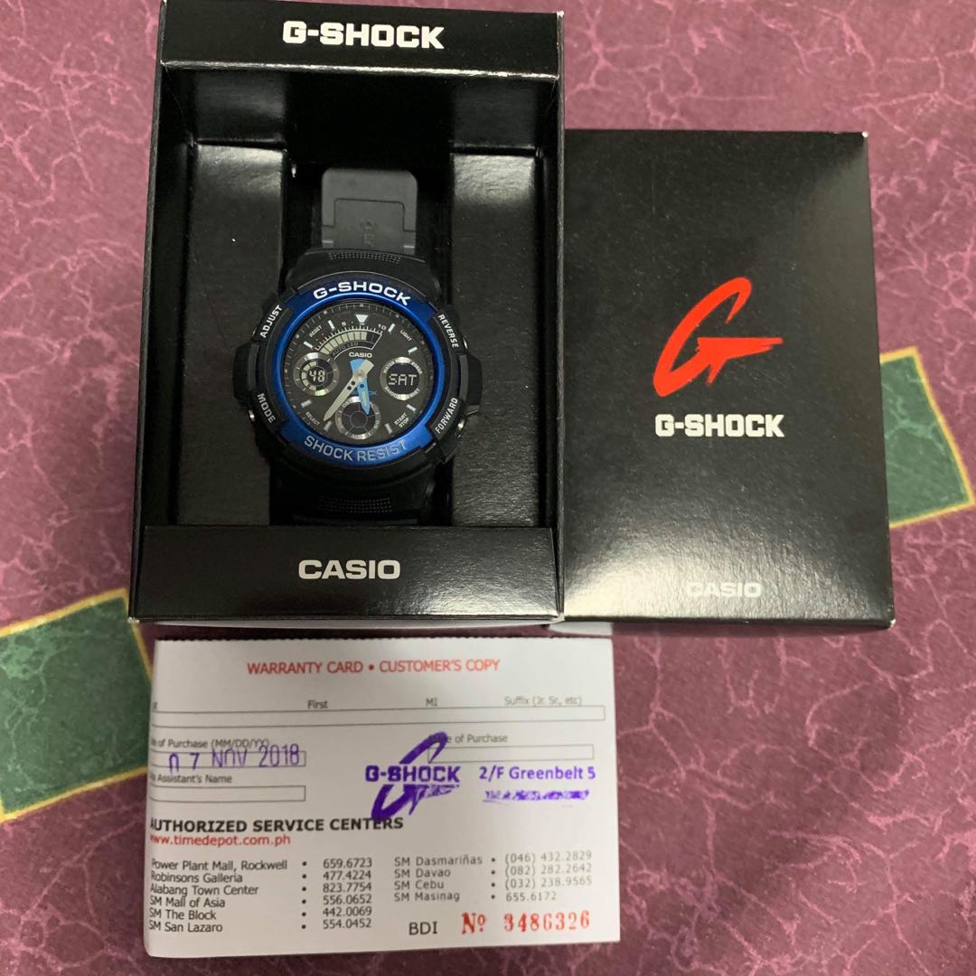 Service center 2024 casio g shock