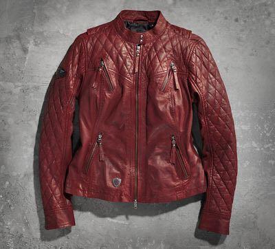 Red harley hotsell davidson jacket