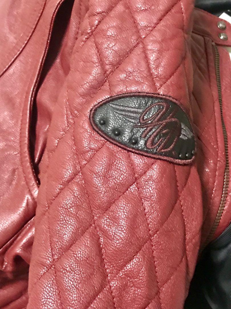 Red harley sales davidson jacket