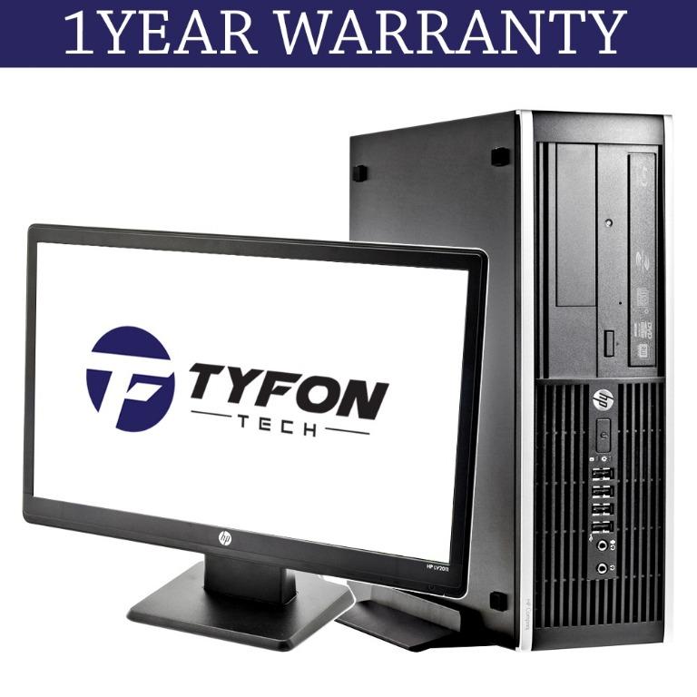 Hp Compaq Pro 6305 Sff Amd Desktop Pc Computer Hp 20 Inch Widescreen Led Monitor Refurbished Electronics Computers Desktops On Carousell