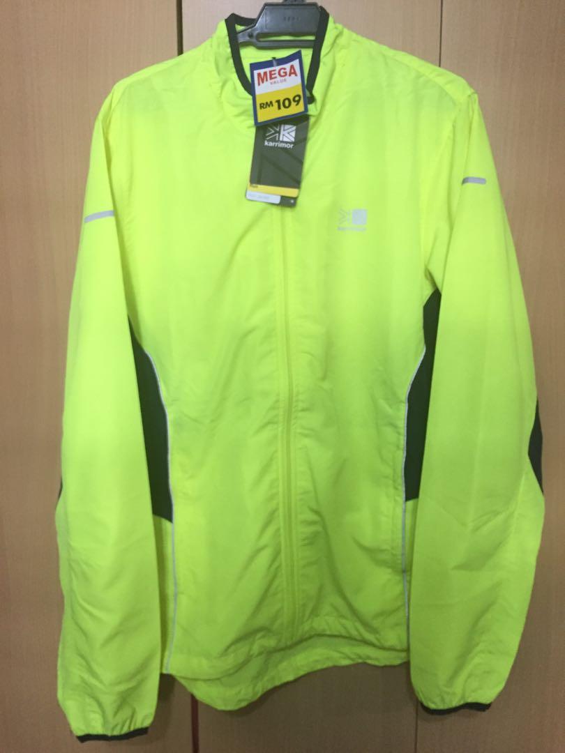 Karrimor yellow discount running jacket