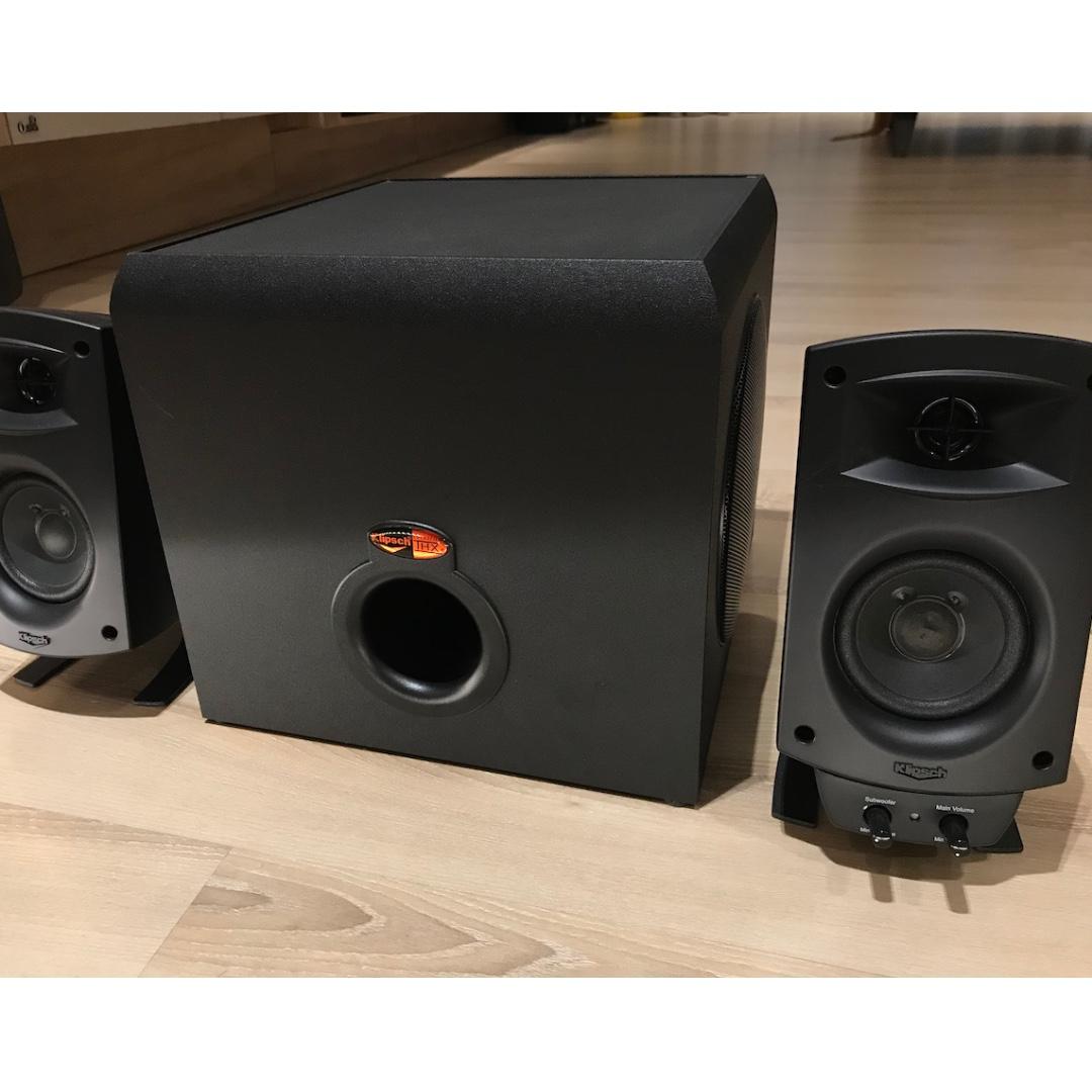 Klipsch ProMedia 2.1 THX Certified Computer Speaker System (slight