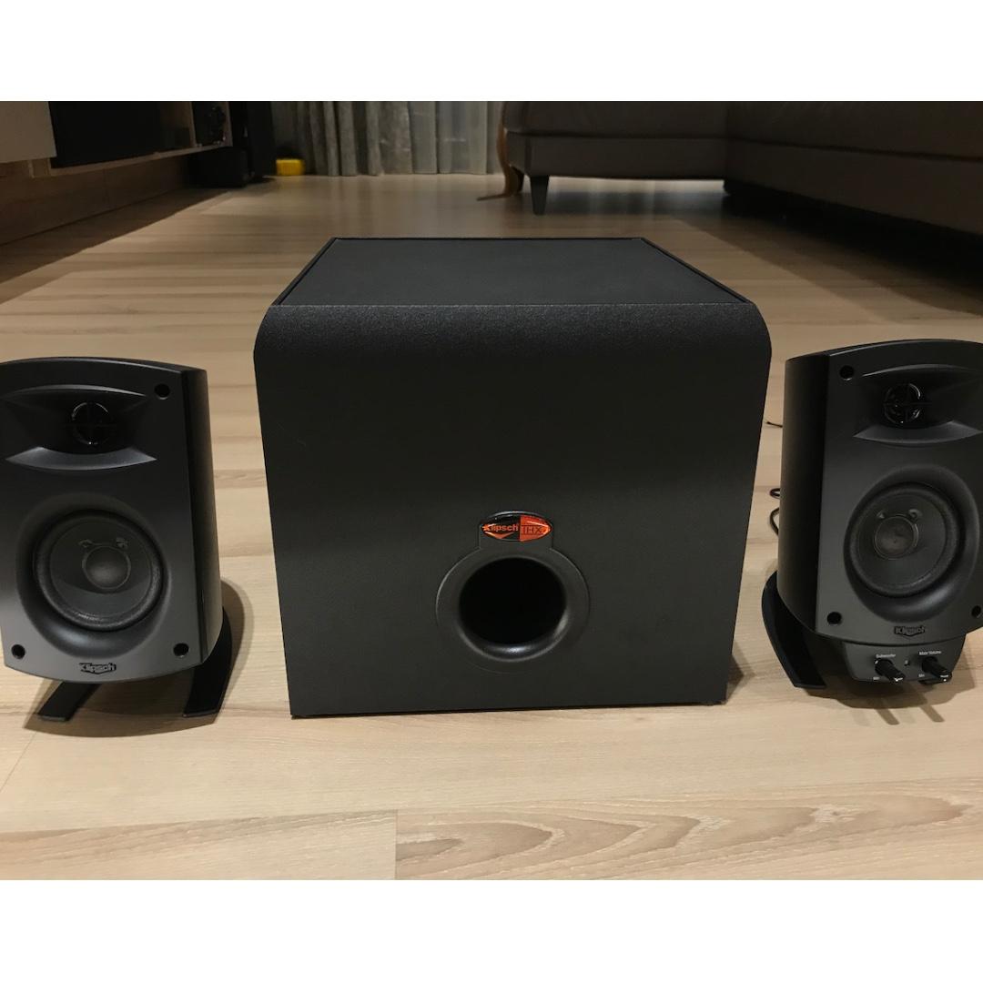Klipsch ProMedia 2.1 THX Certified Computer Speaker System (slight