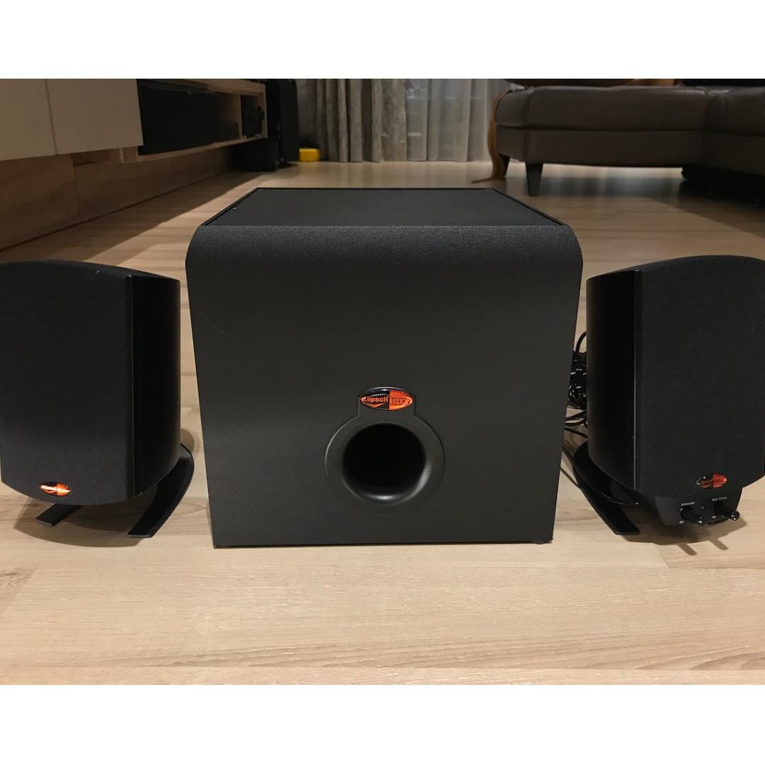 Klipsch ProMedia 2.1 THX Certified Computer Speaker System (slight