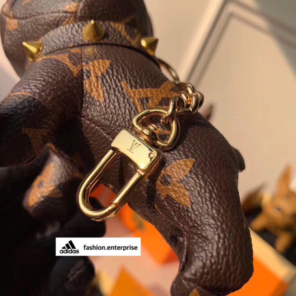 Louis Vuitton Bull Dog Key Chain, Luxury, Accessories on Carousell