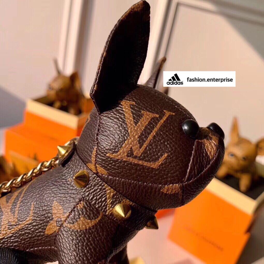 Louis Vuitton Bull Dog Key Chain, Luxury, Accessories on Carousell
