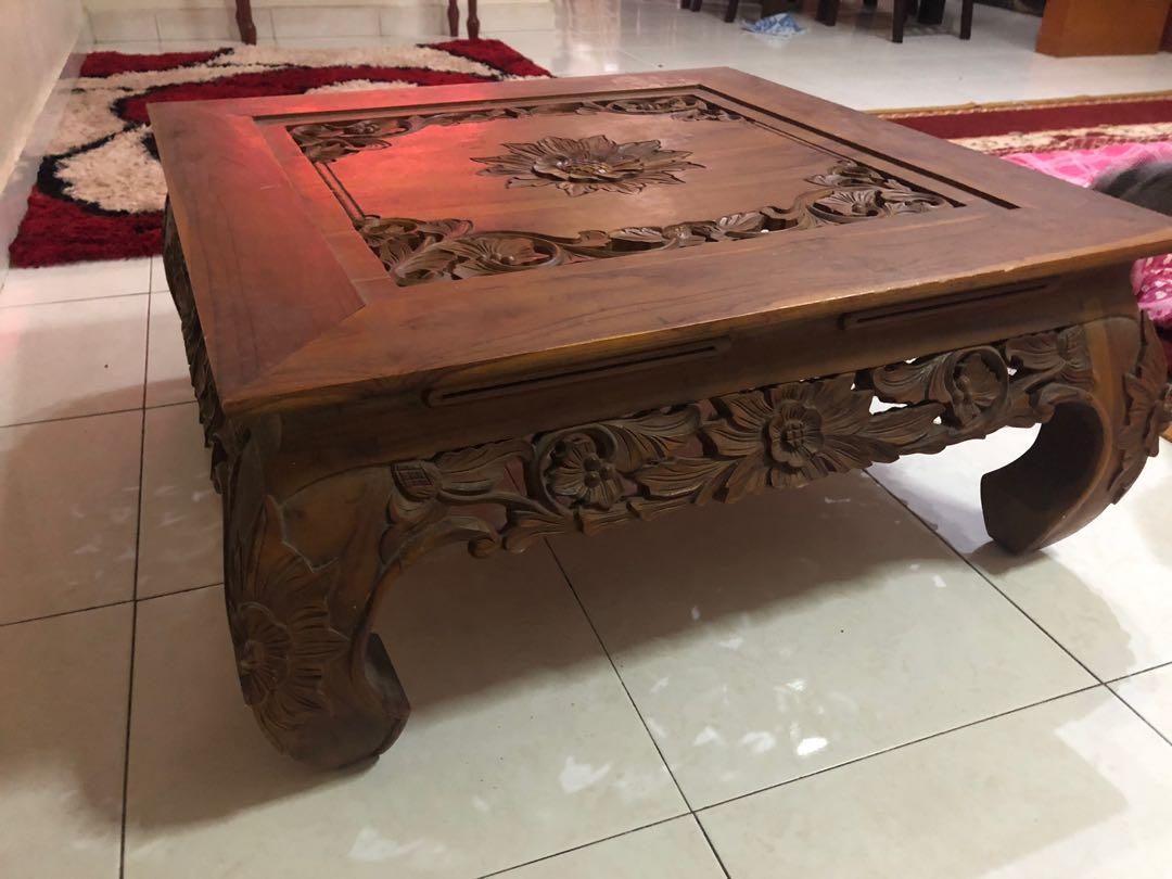 Meja Jepun Home Furniture Furniture On Carousell