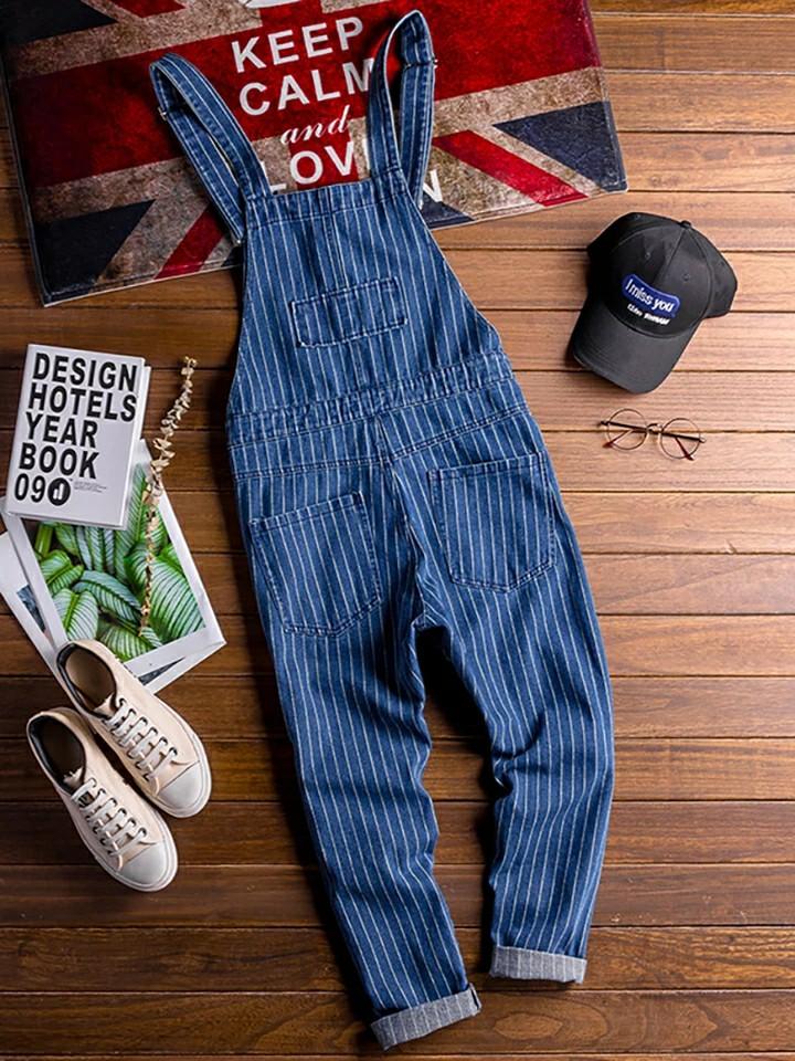Mens blue denim overalls store