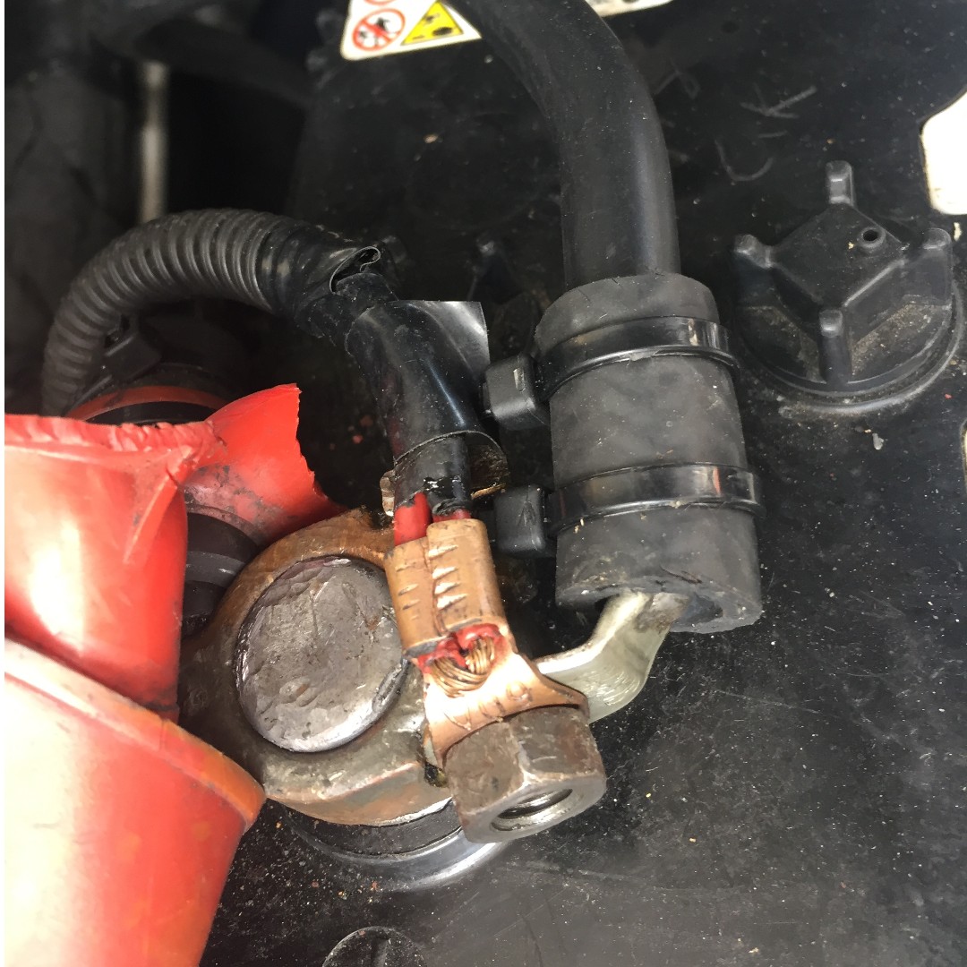 Mercedes W124 Power Alternator Battery Cable Wire, Auto Accessories on