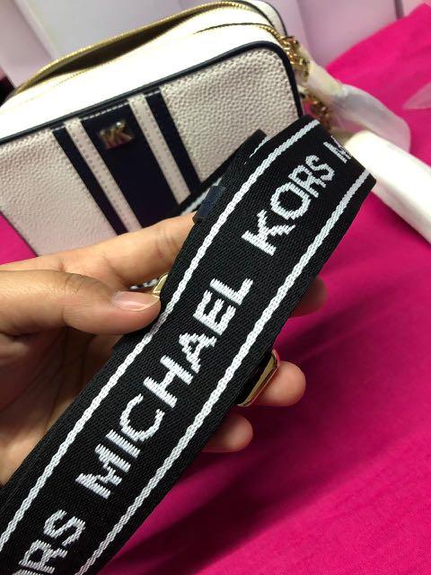 Small logo tape camera bag cheap