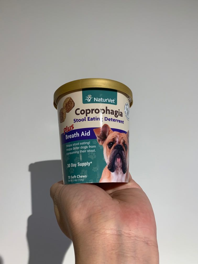 stool eating deterrent