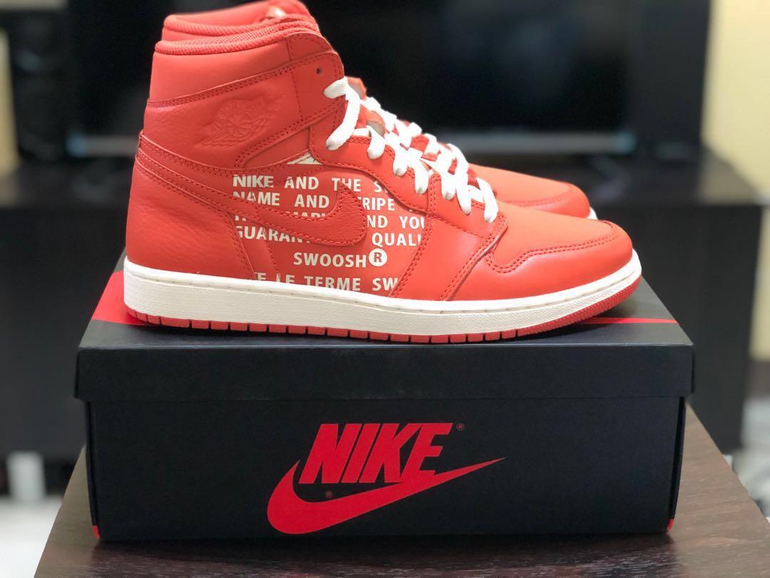 Official Images: Air Jordan 1 Retro High OG Nike Air Vintage Coral •