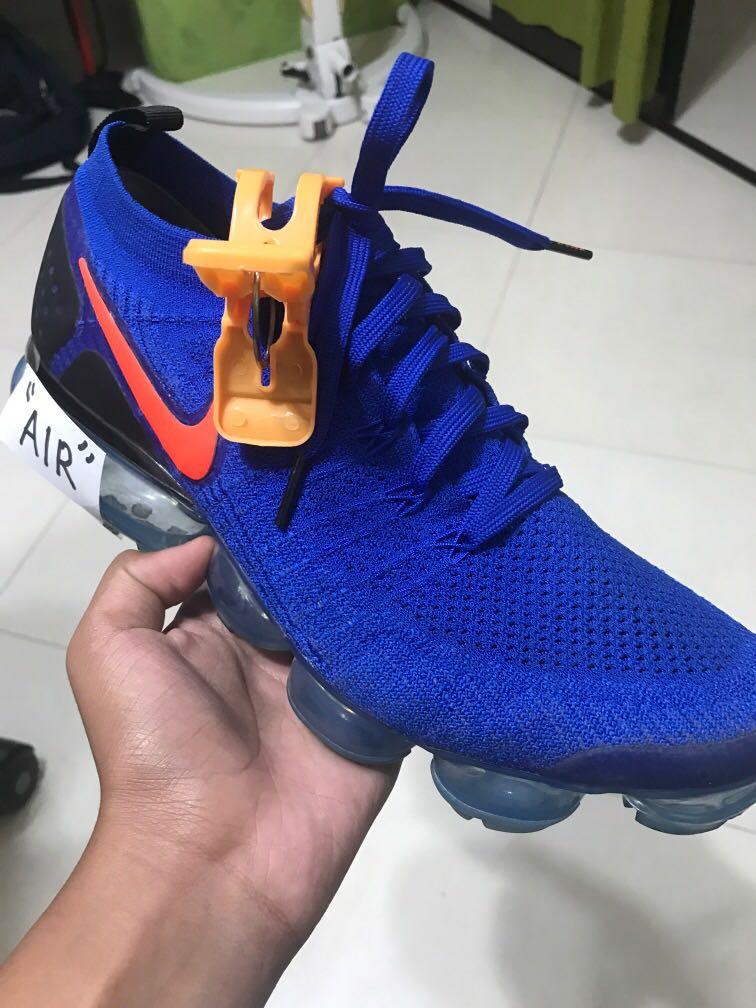 Off white vapormax blue discount