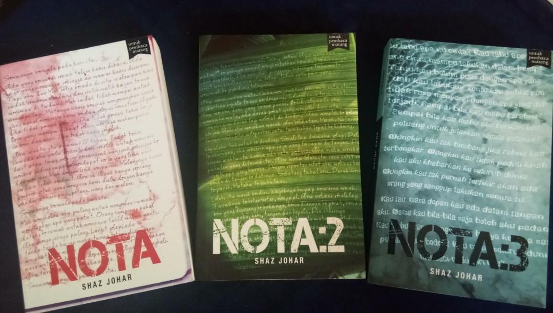 Nota Nota 2 Nota 3 Buku Fixi Books Stationery Books On Carousell