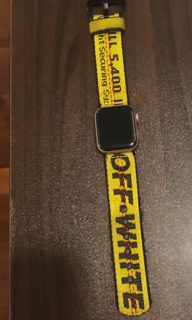 Off white apple discount watch band fake