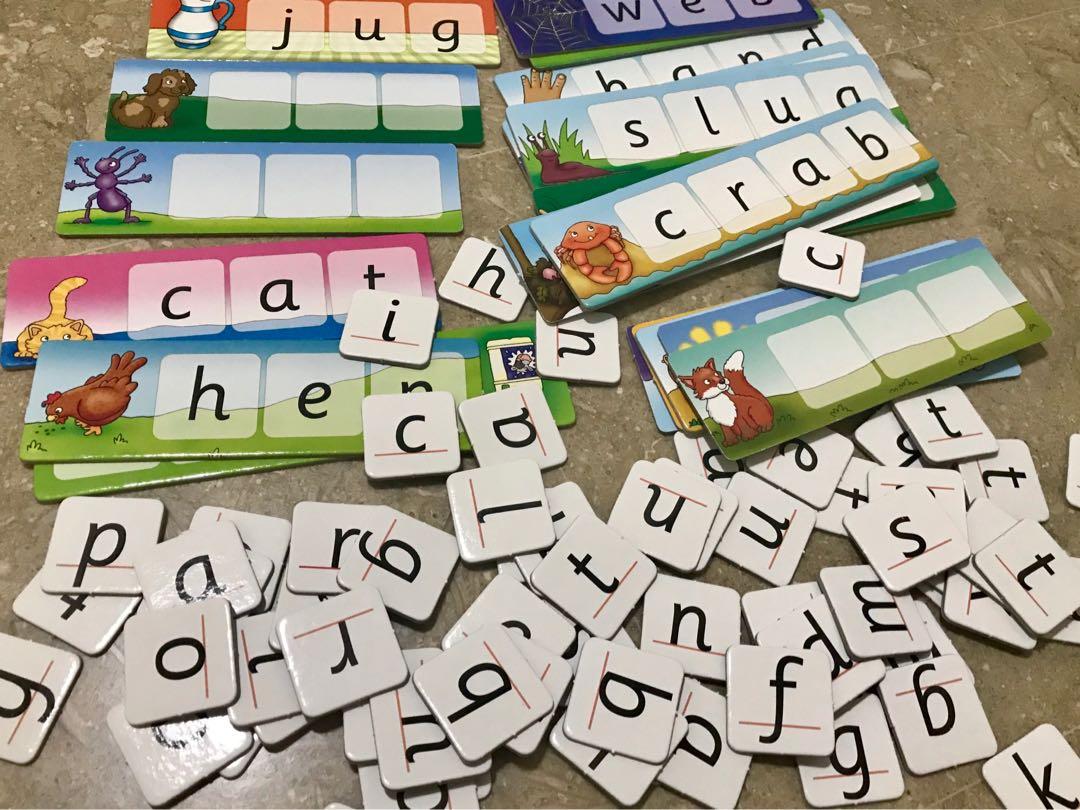 orchard toys match and spell