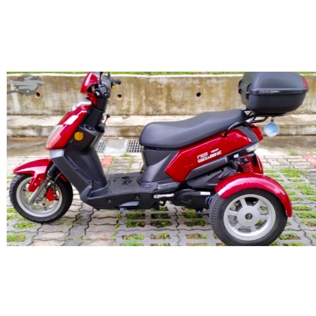 Pgo Taiwan Made 3 Wheel Scooter Ime 150 New Model For Sales Coe Till 4 6 2025 Renewable Economical Fuel Efficient Auto Scooter With Reverse Gear Control Motorcycles Motorcycles For Sale Class 2b On Carousell
