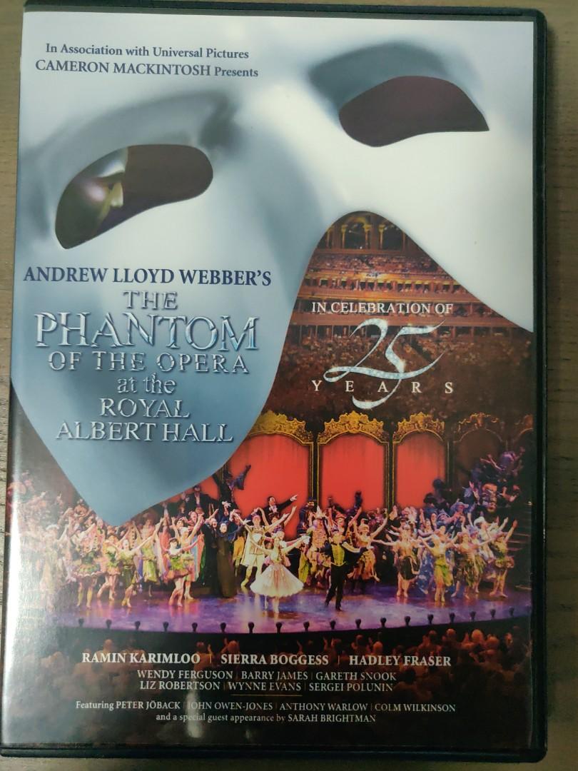 Phantom Of The Opera Concert Dvd Music Media Cds Dvds Other Media On Carousell