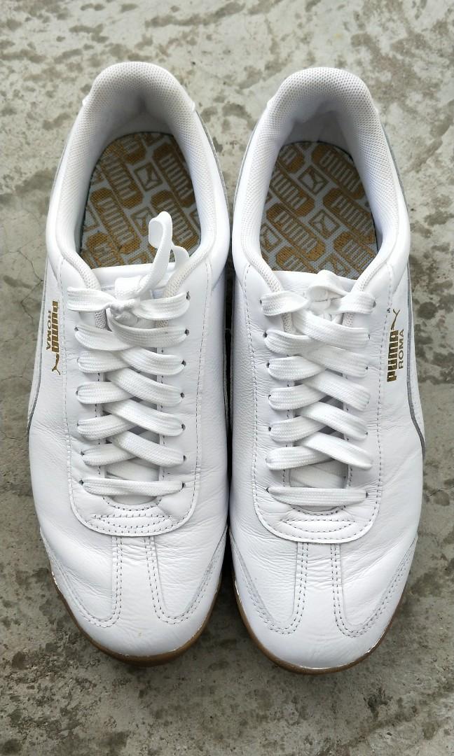 puma white shoes sneakers