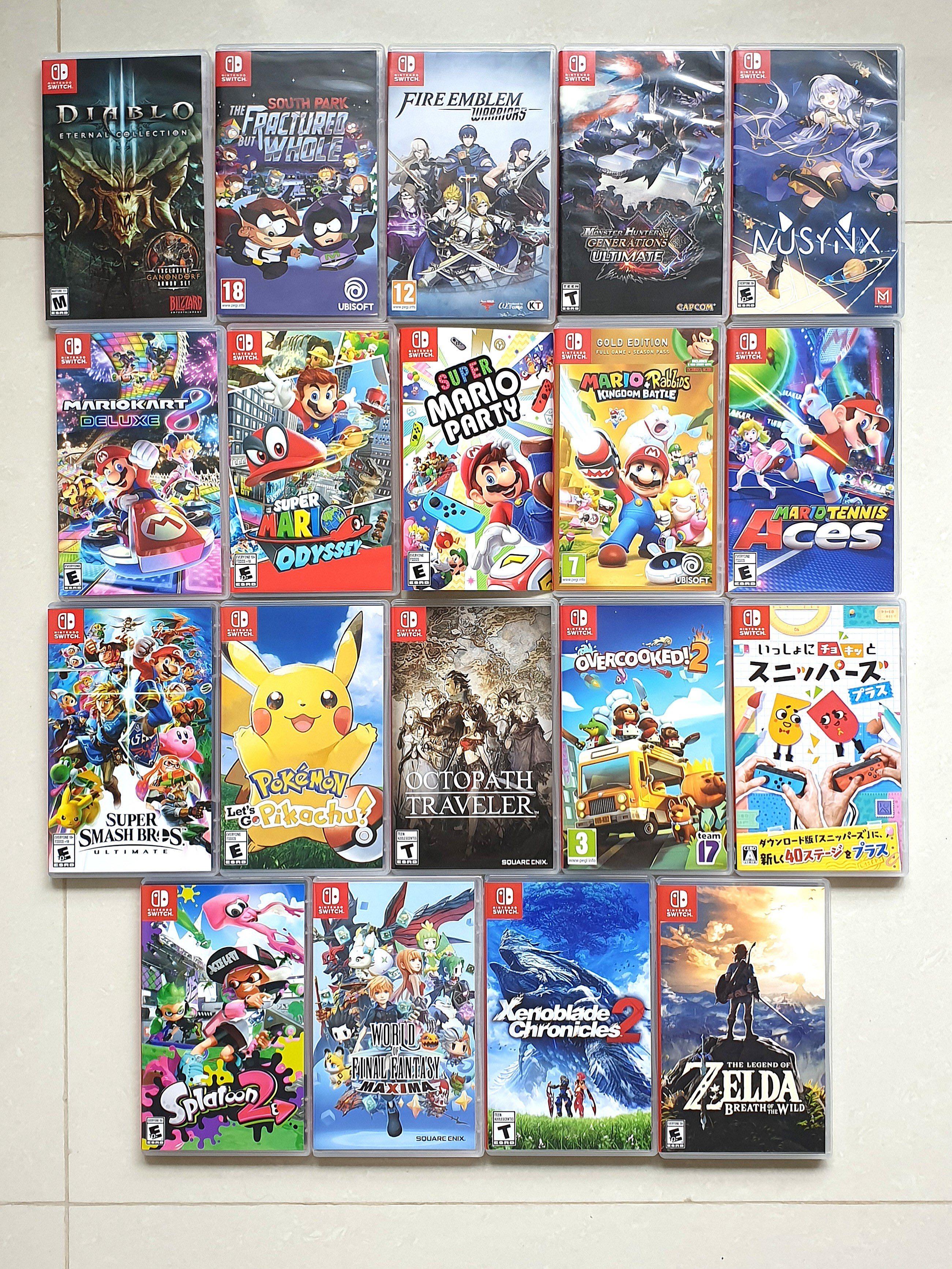 nintendo switch only games